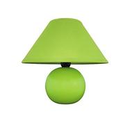RABALUX raba Lux Ariel - Lámpara de Mesa, cerámica Tejido, Verde, E14 40 wattsW
