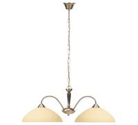 Rabalux Regina lámpara colgante 2x60 W latón-crema 8177