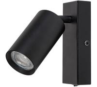 Rabalux Solo lámpara de pared 1x25 W negro 2084