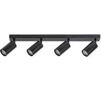 Rabalux Solo lámpara de techo 4x25 W negro 2086