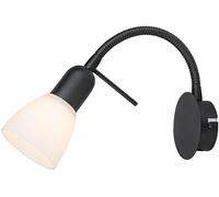 Rabalux Soma lámpara de pared 1x40 W negro 73090