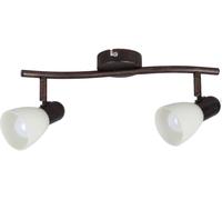 Rabalux Soma lámpara de techo 2x40 W marrón-crema 6592