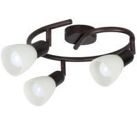Rabalux Soma lámpara de techo 3x40 W marrón-crema 6593