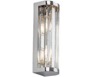Rabalux Sybil lámpara de pared 2x28 W cromo-transparente 75035