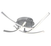 Rabalux Tatjana lámpara de techo 3x30 W blanco-plata 3145