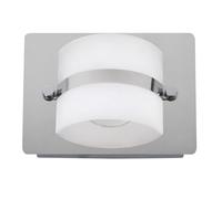 Rabalux Tony lámpara de pared 1x5 W cromo-vidrio opalino 5489
