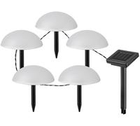 Rabalux Treppio lámpara de suelo 5x1 W blanco-negro 77008