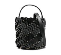 Rabanne - Paco Mini Bolso Bucket - Bags - Mujer - Negro - ONE SIZE -