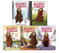 Rabbit and Bear Series 5 Books Collection Set By Julian Gough (Rabbit's Bad Habits, The Pest in the Nest, Attack of the Snack, A Bite in the Night, A Bad King is a Sad Thing [Hardcover])