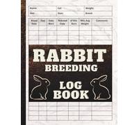 Rabbit Breeding Log Book: Baby Rabbit Supplies, Rabbit Cage Accessories, Rabbit Accessories, Bunny Stuff, Rabbit Stuff - Everything You Need for Successful Bunny Breeding
