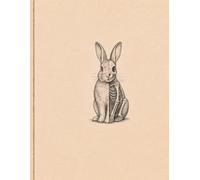 Rabbit Cover Design: College Ruled Lined Notebook for School, Work and Everyday Writing | 1 Subject | 110 Pages | Glossy