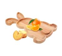 Rabbit Cutting Board | Bunny Charcuterie Platter Easter Themed Kitchen Chopping For Cheese, Apetizers, Frutas, Snacks, Spring Holiday Serving Tray, Funny Decorative Food Housewarming And Home Use