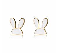 Rabbit Ear Shape 925 Cute Animal Ladies Fashion Party Accessories High-End Earrings