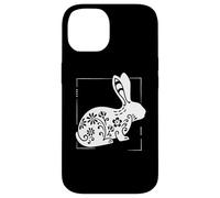 Rabbit Floral Mandala For Bunny Lovers Women Girl Carcasa para iPhone 14