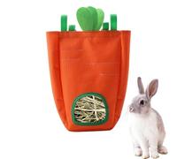 Rabbit Hay Feeder, Guinea Pig Bags, Small Animal Feeding Sack, Cage Accessories For Rabbit, Bunny, Chinchilla, Hamster, 1 paquete, 23 x 10 x 1 cm, Space Saving Design, Easy To Install