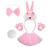 Rabbit Headband, Plush Rabbit Ears Headband, Adjustable Comfort Accessory Kit, Festive Costume for Holiday Photos, Professional Event Wear with Playful Style, Gear for Cosplay and Parties