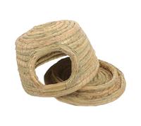 Rabbit House - Casa para Conejos | Tejido A Mano, Transpirable | Jaula Transpirable Tejida A Mano para Mascotas como Hamsters, Pollos, Gatos Y Pequeños Animales Al Aire Libre