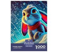 Rabbit Impossible Puzzle Challenge for Adults - Educational 1000 Piece Artwork, Gifts for 14+ 70x50cm/1000pcs