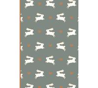 Rabbit Notebook: Cute Lined 100-Page Journal for Homesteaders and Bunny Lovers