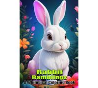 Rabbit Ramblings: A Whimsical Coloring Book