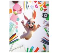 Rabbit Sketchbook - 120 Blank Pages for Drawing & Doodling: Creative Sketchbook with 120 Blank Pages | Perfect for Drawing, Doodling & Imagination | Kids & Adults | 8.5 x 11 inches