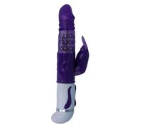 Rabbit Vibrador con Perlas Rotatorias Guppy en noestabu.com