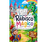 Rabisco Mágico: Reino Medieval para Colorir