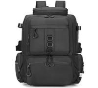 Rabjen Mochila para aparejos de pesca, 45 L, impermeable, bolsa de viaje, equipo de pesca con bolsillo superior aislado