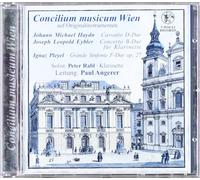 Rabl,Peter^Angerer,Paul^Concilium Musicum Wien^Concilium Musicum Wien^Angerer - Cassatio d-Dur & Klarinettenkonzert B-Dur & Sinfonie Op.27 F-Dur