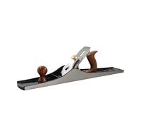 Rabot à dégauchir Faithfull n° 7 - Rabot à bois en fonte usinée avec précision pour bois durs et tendres, dressage des bords longs, nivellement des planches et enlèvement de matière