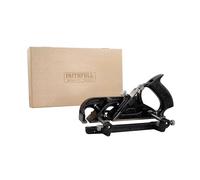 Rabot à feuillure Faithfull 778 dans un coffret en bois - Rabot à feuillure et à arrondir en fonte avec base affûtée avec précision pour la menuiserie, l'ébavurage et le travail en travers du fil
