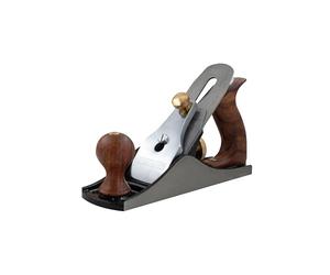 Rabot à lisser Faithfull n° 4 - Rabot à bois en fonte usinée avec précision pour bois durs et tendres, finition de surface, ébénisterie et menuiserie générale
