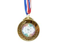Rabow Rotatg Music Notes - Cinta para ganador del premio, color negro y dorado