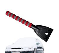 Rabrapador de hielo del automóvil, herramienta de remover de nieve de servicio pesado, para espejos de placa de matrícula de sedán, luces traseras, mango ergonómico no deslizante, con cuchilla de limp