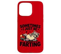 Raccoon Farting Hombres Mujeres Humor Regalos Carcasa para iPhone 15 Pro MAX