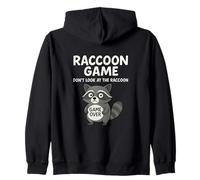 Raccoon Game Don't Look At The Raccoon - Humor Divertido Sudadera con Capucha
