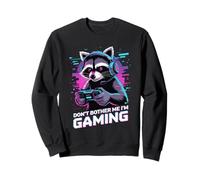 Raccoon Gaming Don't Bother Me I'm Gaming Sudadera