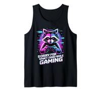 Raccoon Gaming Sorry For What I Said While Gaming Camiseta sin Mangas