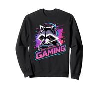 Raccoon Gaming Sorry I Can't Hear You I'm Gaming Sudadera