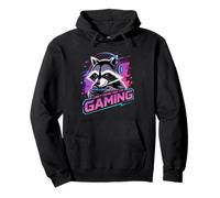 Raccoon Gaming Sorry I Can't Hear You I'm Gaming Sudadera con Capucha
