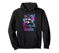 Raccoon Gaming Sorry I Can't Hear You I'm Gaming Sudadera con Capucha