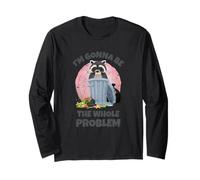 Raccoon I'm Gonna Be The Whole Problem Funny Saying Manga Larga