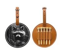 Raccoon in The Jungle Brown - Bolsa de almacenamiento para camisetas de golf, fácil de transportar y más eficiente para jugar al golf