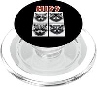 Raccoon Rock Music Band Concierto Hombres Mujeres Niños Divertido Mapache PopSockets PopGrip para MagSafe