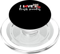 Raccoon Trash Panda Love Heart para niñas y mujeres PopSockets PopGrip para MagSafe