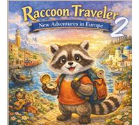 Raccoon Traveler 2: New Adventures in Europe: A Heartwarming Children’s Story About Friendship, Travel, and Courage (Raccoon the Traveler Series)