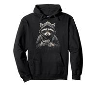 Raccoon Wildlife Trash Panda Forest Cámara Fotógrafo Sudadera con Capucha