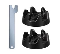 Raccord mélangeur | Accessoires pour mélangeur 9704230 Pièces de rechange pour coupleur de mélangeur avec 1 clé - Noir Mélangeur Mélangeur Accouplement Pièces Remplacement Kit