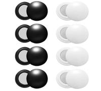 Race Bib Imanes - Clips para el número de carreras, sujetadores de fijación de bibs, 8 pares de sujetadores magnéticos, imanes de laboratorio antideslizamiento, para el funcionamiento de la PU de
