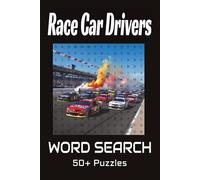 Race Car Drivers Word Search Puzzle Book